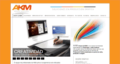 Desktop Screenshot of grupoakm.com